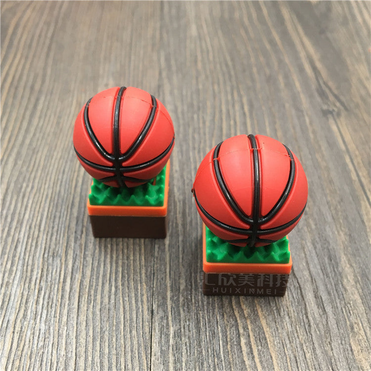 Basketball de dessin animé créatif U Basketball de disque ronde U Basketball de disque