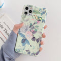 Laser Flowers Téléphone portable Silicone Soft Case