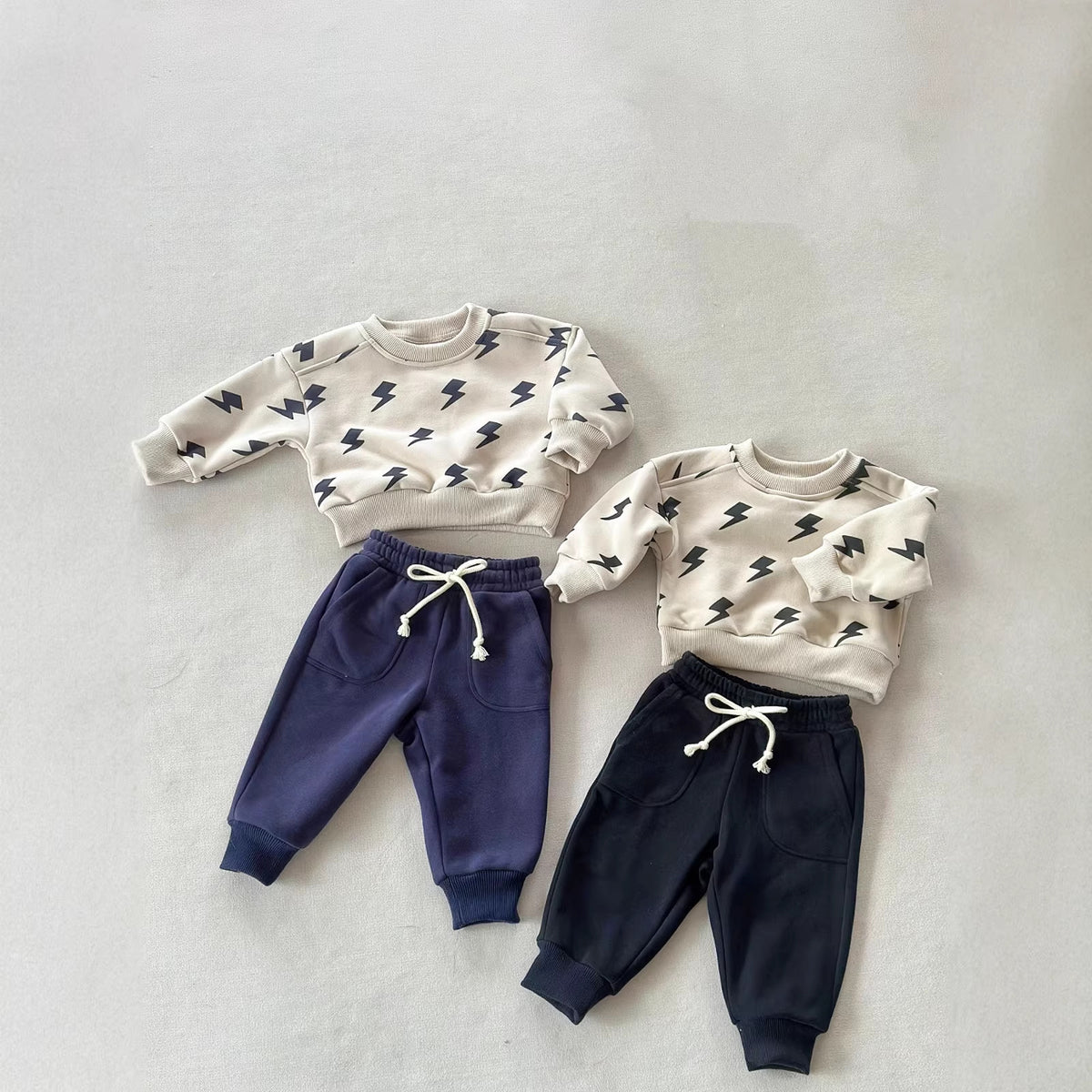 Kids Two-Piece Lightning Swimsuit