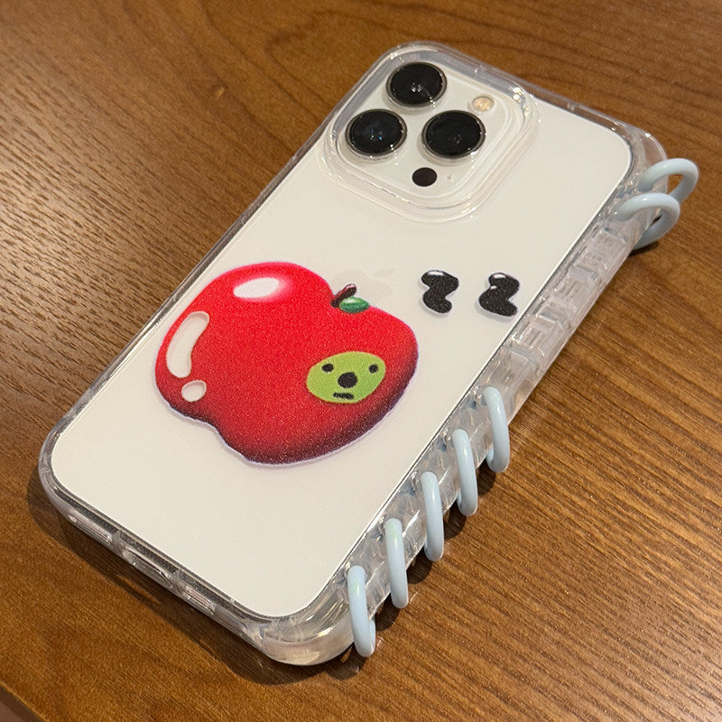 Étui de téléphone à flip de fruits endormis d'origine