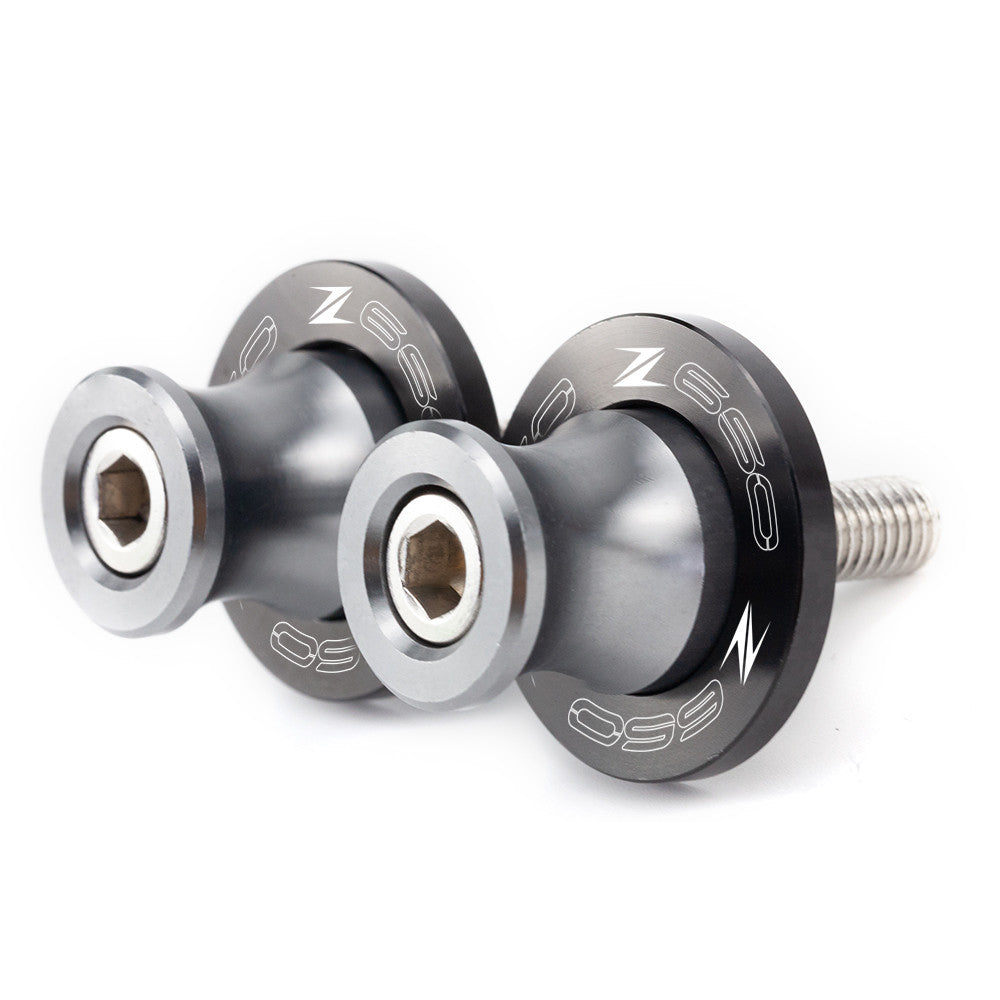 9Color Z900 Z 900 Z650 Z 650 8MM Accessoires de moto Bobines de bras d'échangisme CNC Support de slider S