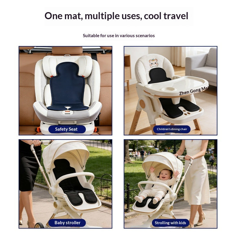 Poussette bébé Ice Pad Gel Pad Refroidissement physique Cool Mat