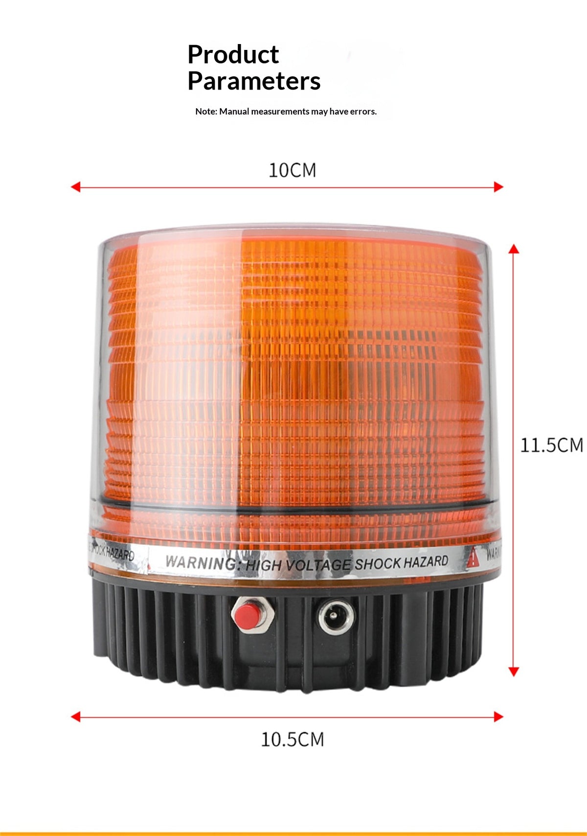 Flashs d'avertissement rechargeables pour automobile