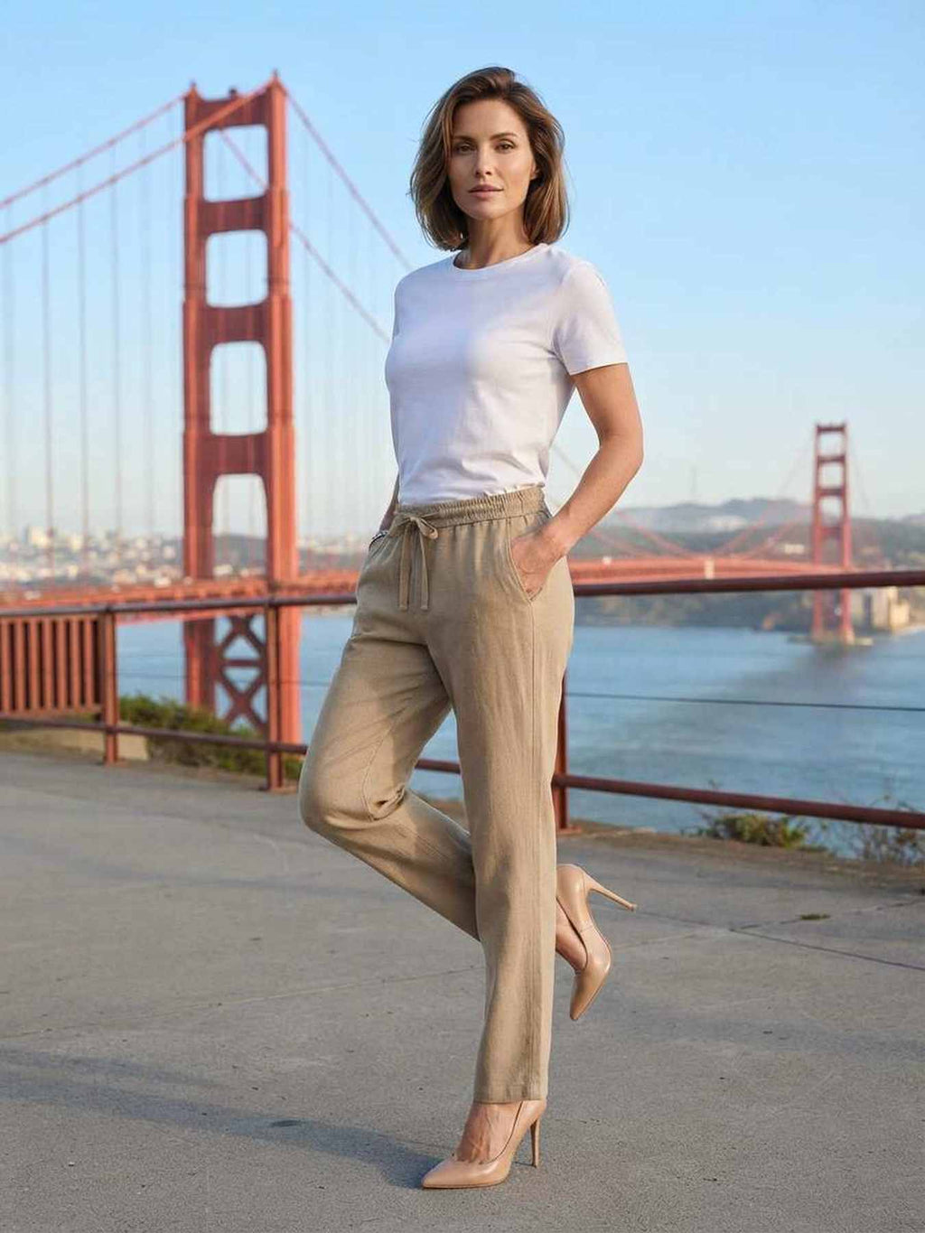 Ladies Long Trousers