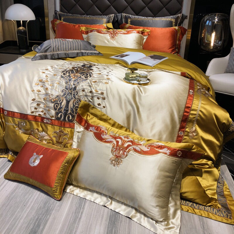 Brocade Broded Bedding Four-Piece Set
