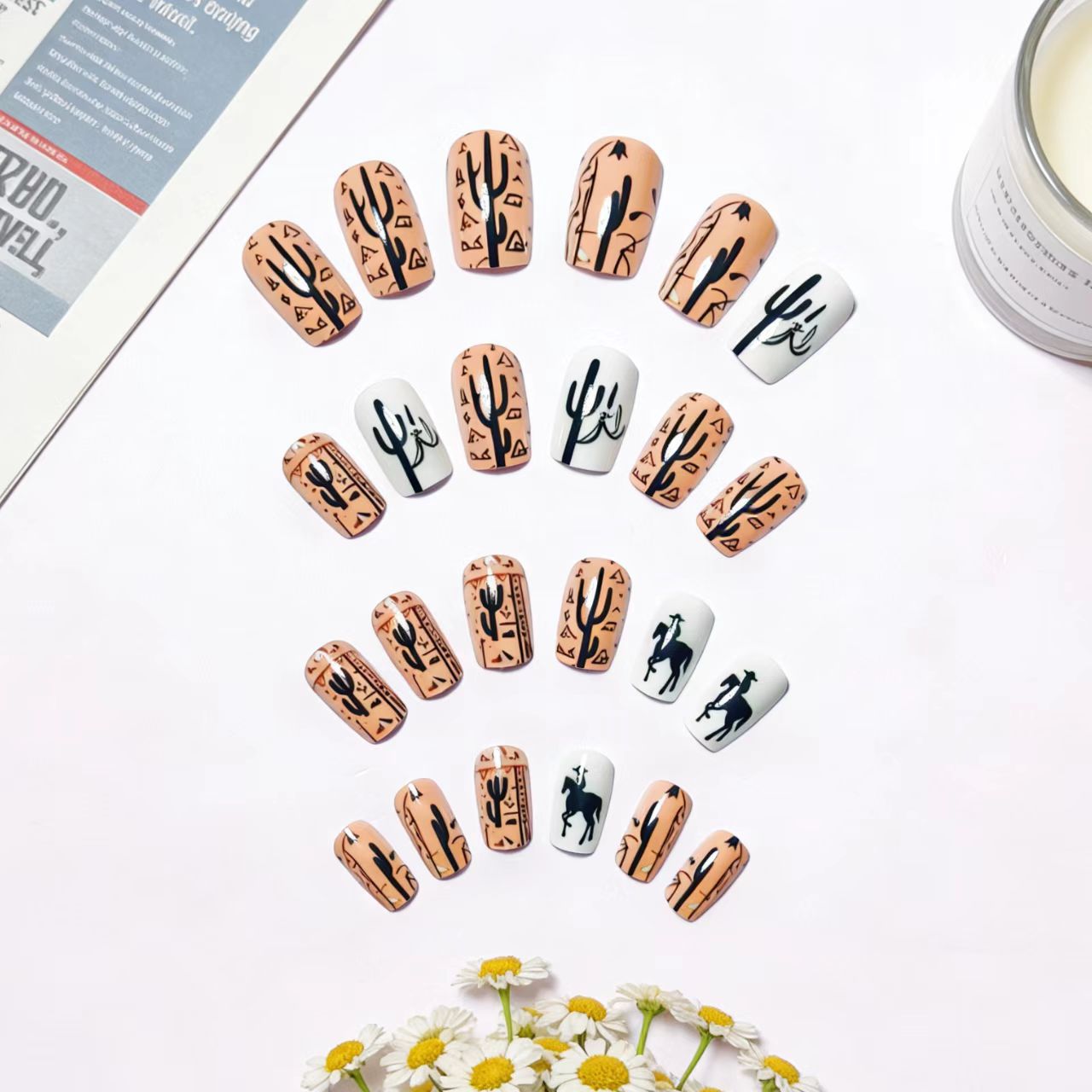 Appuyez sur faux ongles Conseils amovibles pour ongles