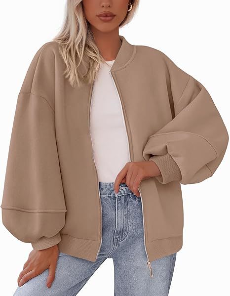 Autumn And Winter European and American Women's Casual Warm Jacket Baseball Collar Long-Sl