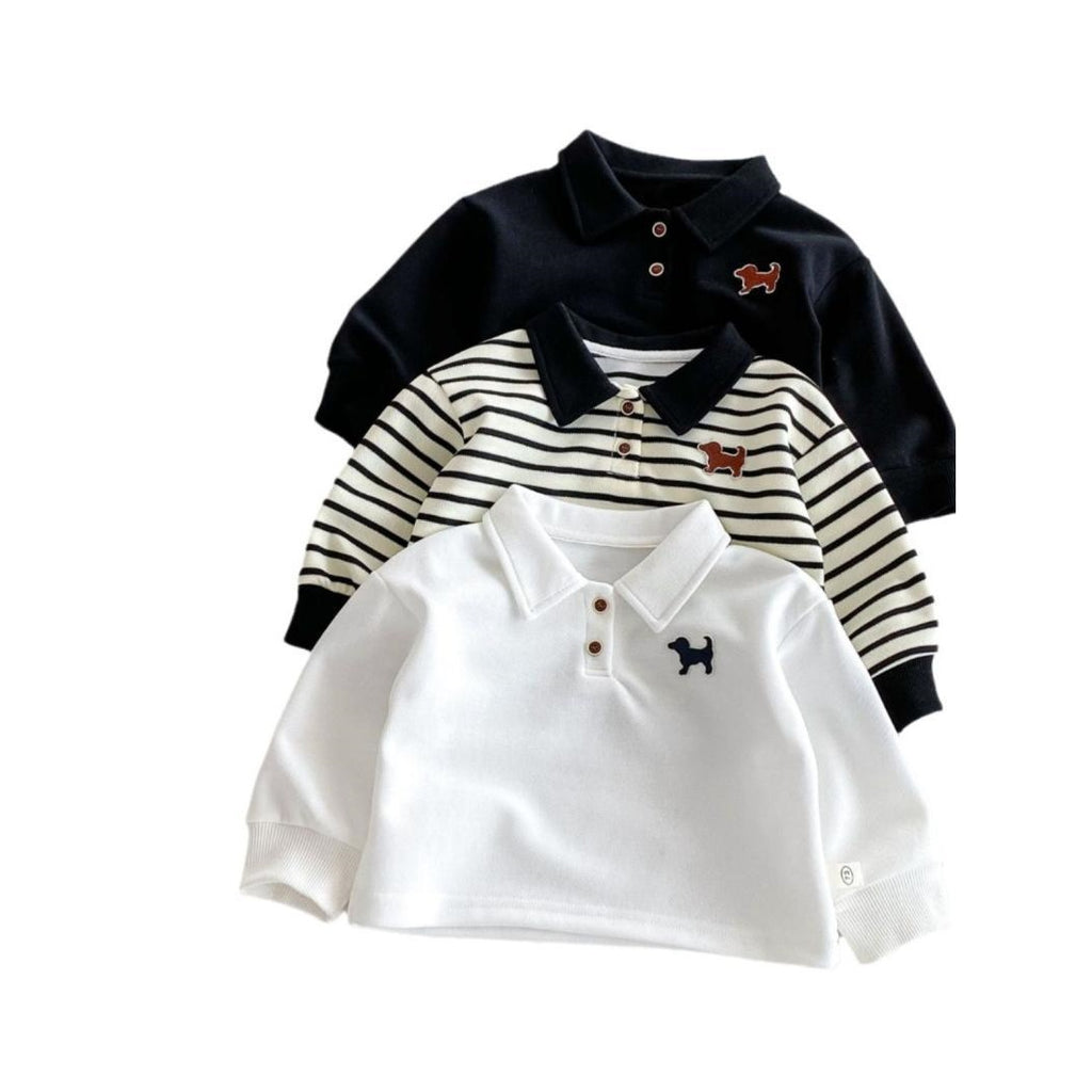 Chemise à manches longues pour enfants