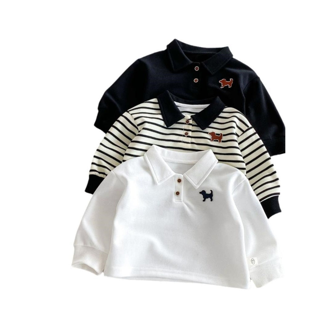 Chemise à manches longues pour enfants