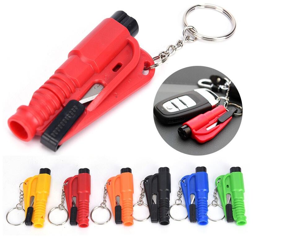 Mini porte-clés de sécurité d'urgence Hammer