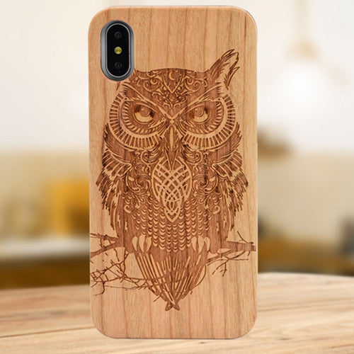 Boîtier de téléphone mobile en bois