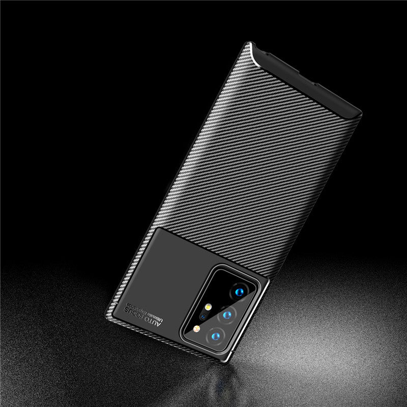 Fibre de carbone d'affaires anti-chute coque souple