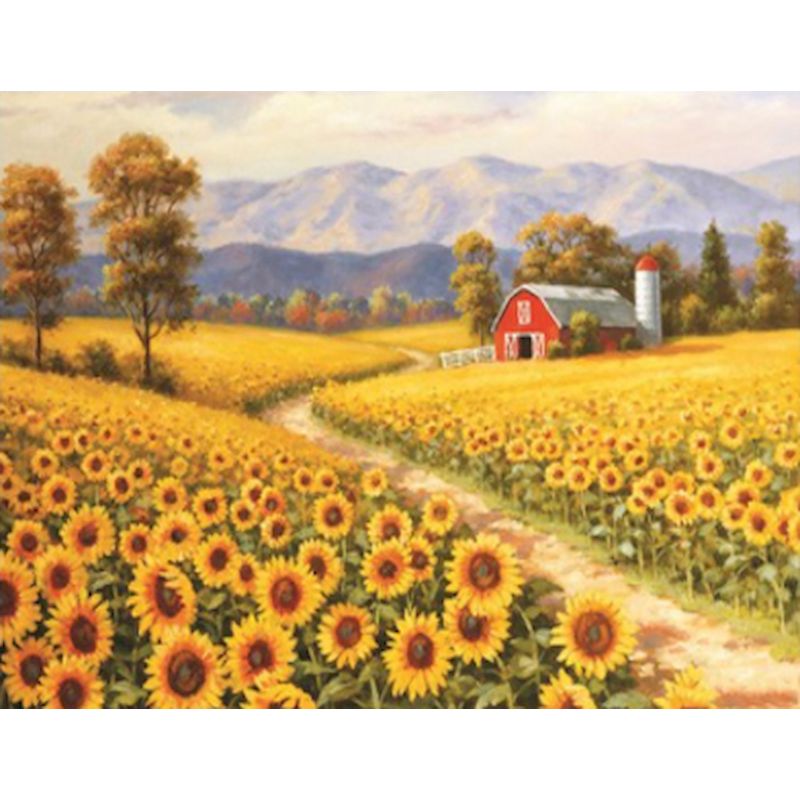 Peinture à l'huile peinte à la main sur toile pour décoration murale à la maison