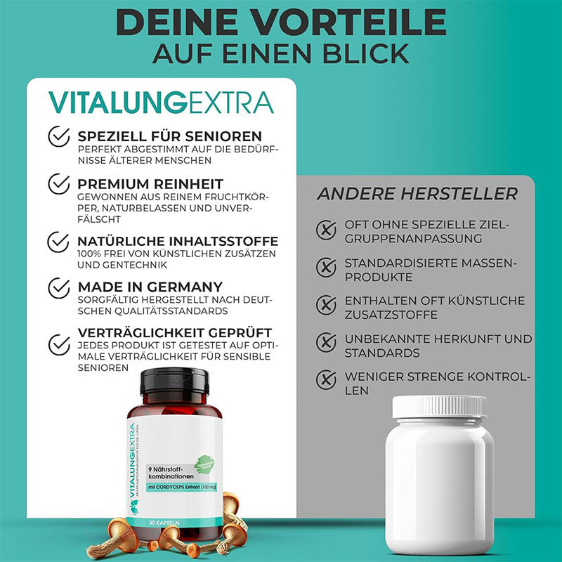 Capsules de fleurs Cordyceps