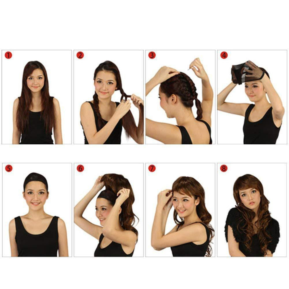 Cheveux bouclés brun court femelle