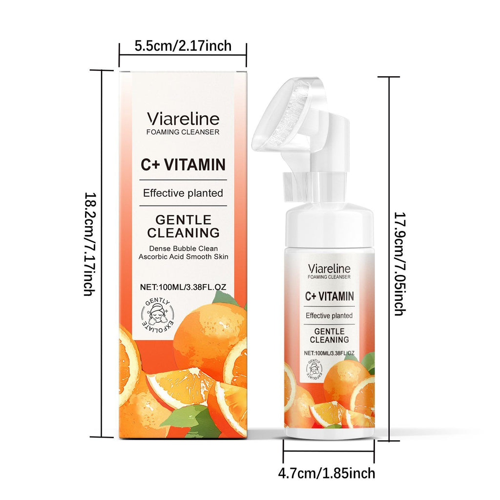 VIARELINE Vitamine C Nettoyant du visage moussant
