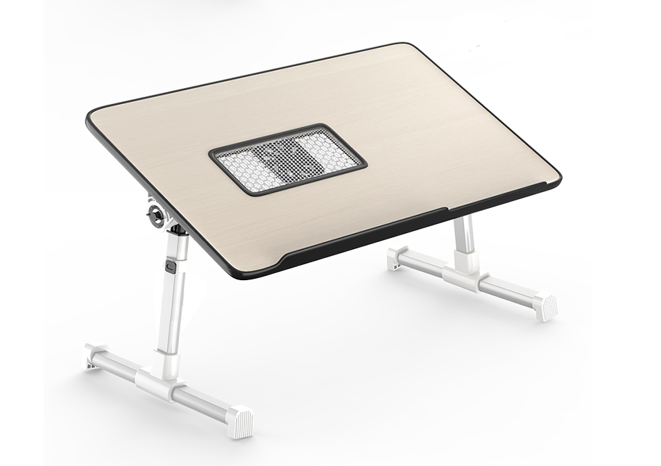 Table de lit pour ordinateur portable réglable Support de bureau pliable Notebook