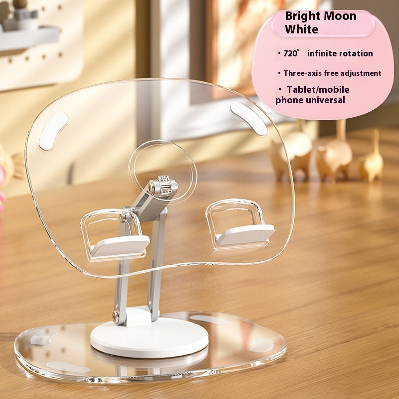 Laptop Holder, Aluminum Alloy Desktop Lazy Metal Cellphone Holder