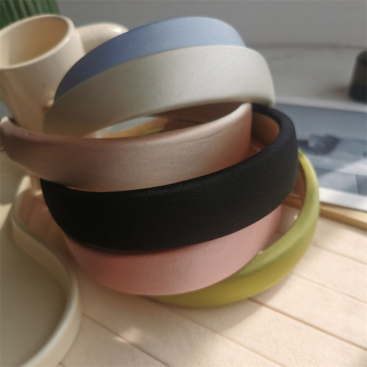 Bandeau en soie satinée polyvalente pour femmes
