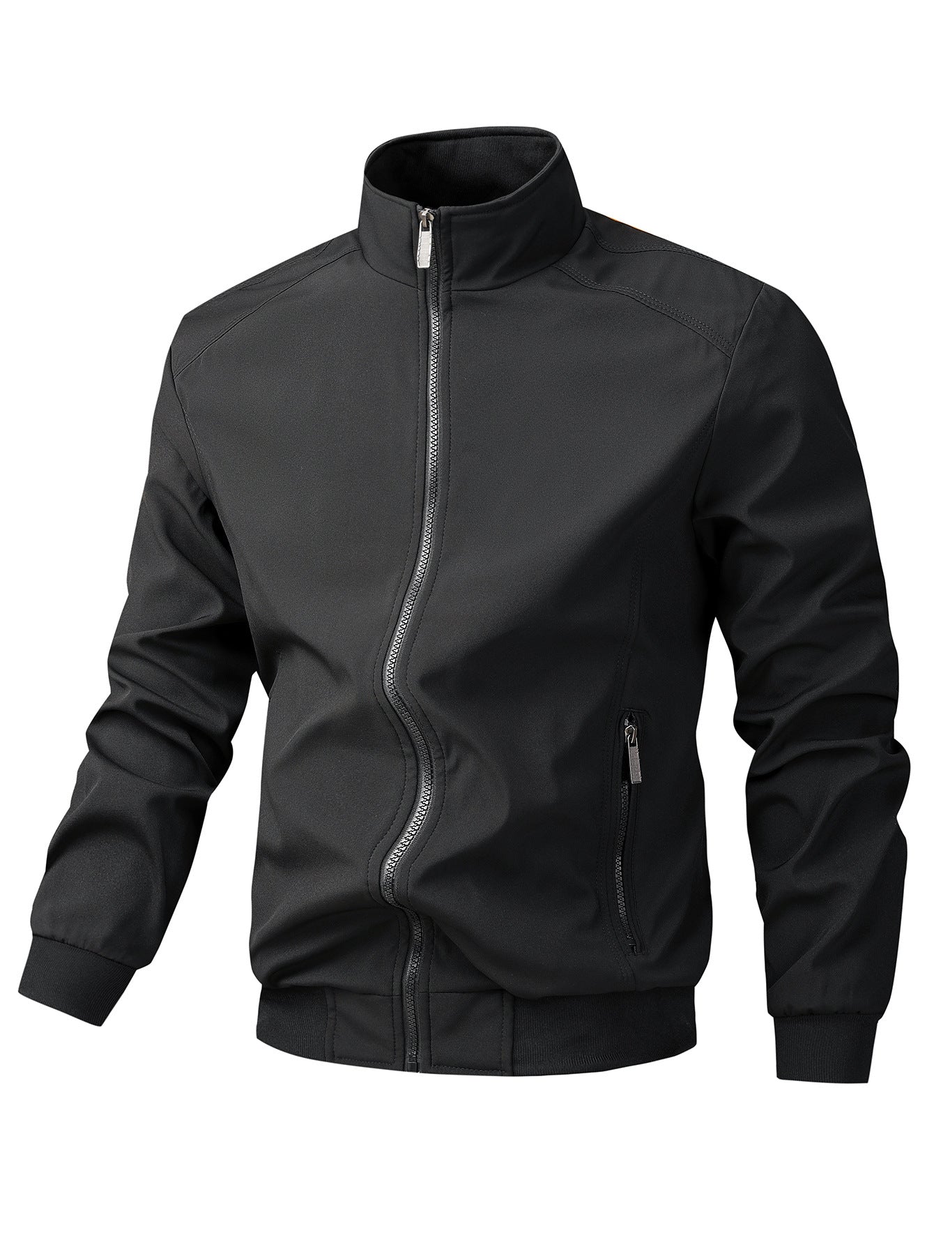 Homme Casual Sporty Loose-fitting Stand-collar Veste respirante