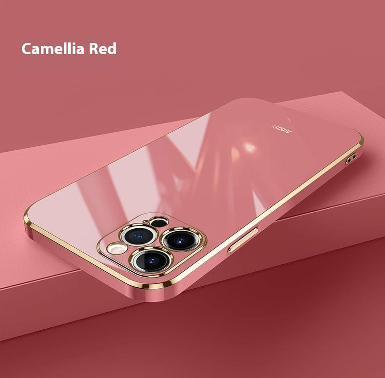 Simple 6D Bord droit Electroplating adapté pour 16 cas de téléphone
