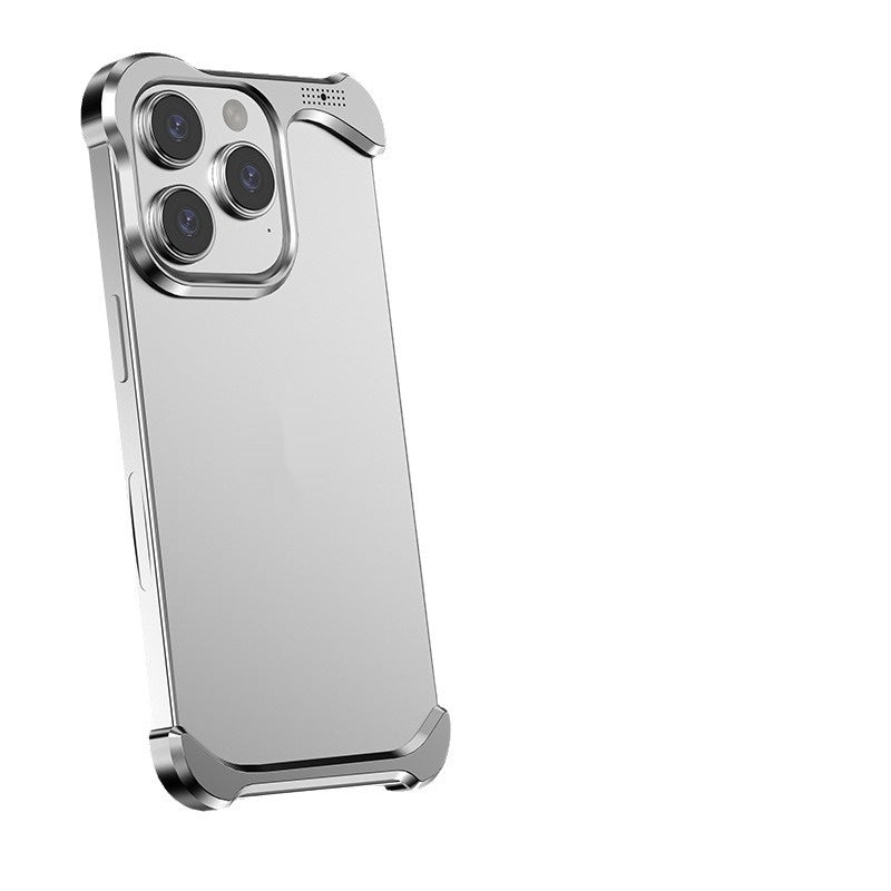 Boîtier de téléphone en aluminium aromathérapie en forme spéciale