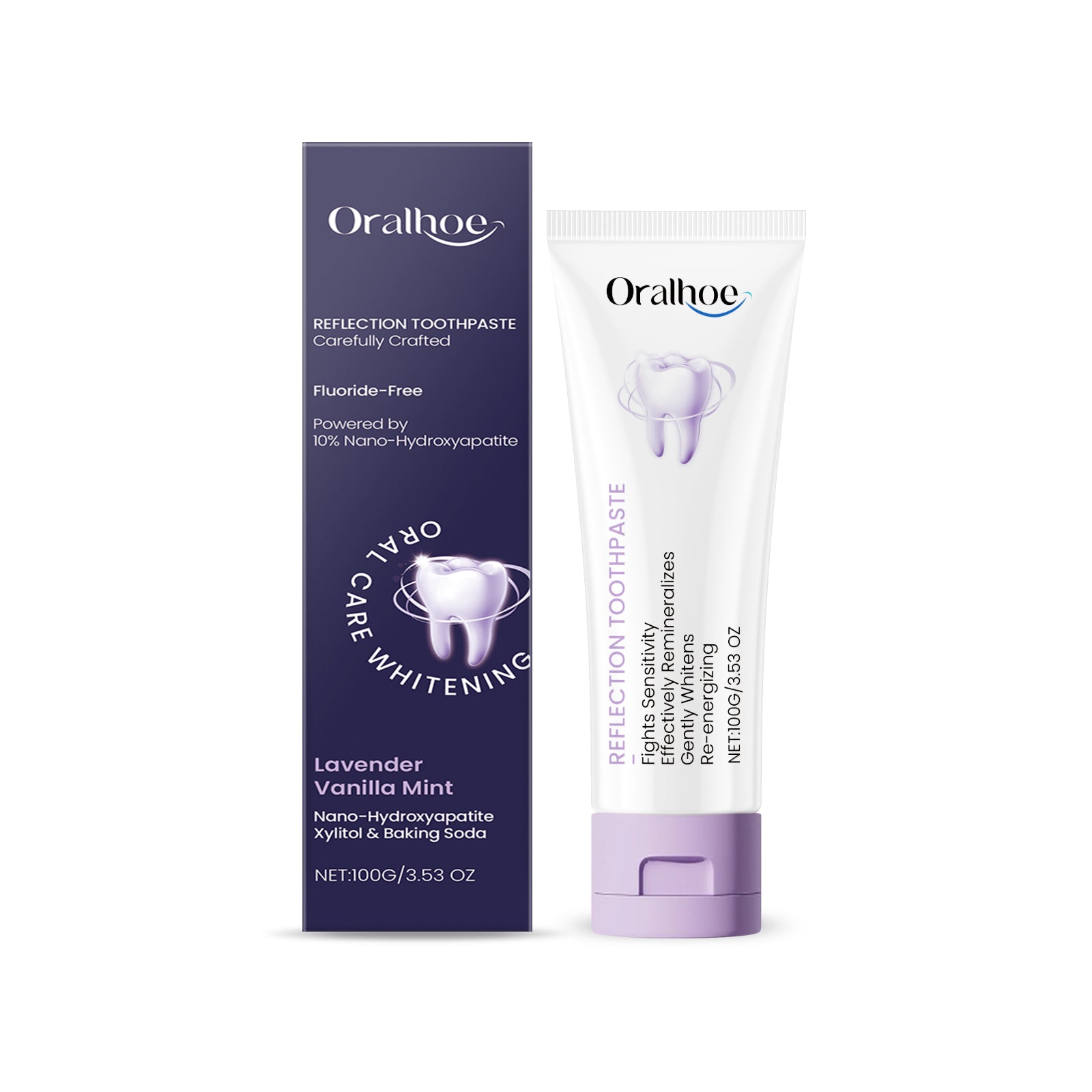 Dentifrice blanchissant le xylitol
