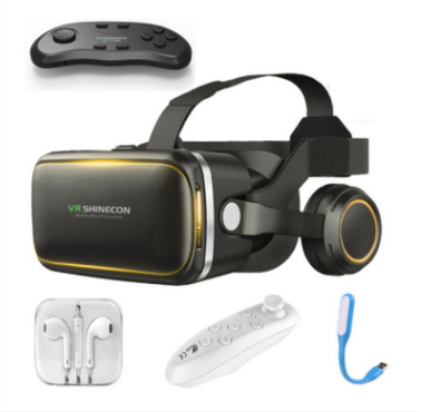 Original VR Shinecon Gafas De Realidad Virtual 120 Fov 3D Gafas Google Carton Con Auricula