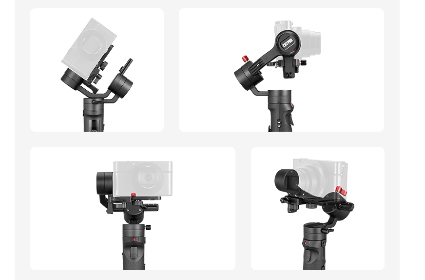 Stabilisateur anti-shake portatif Zhiyun M2