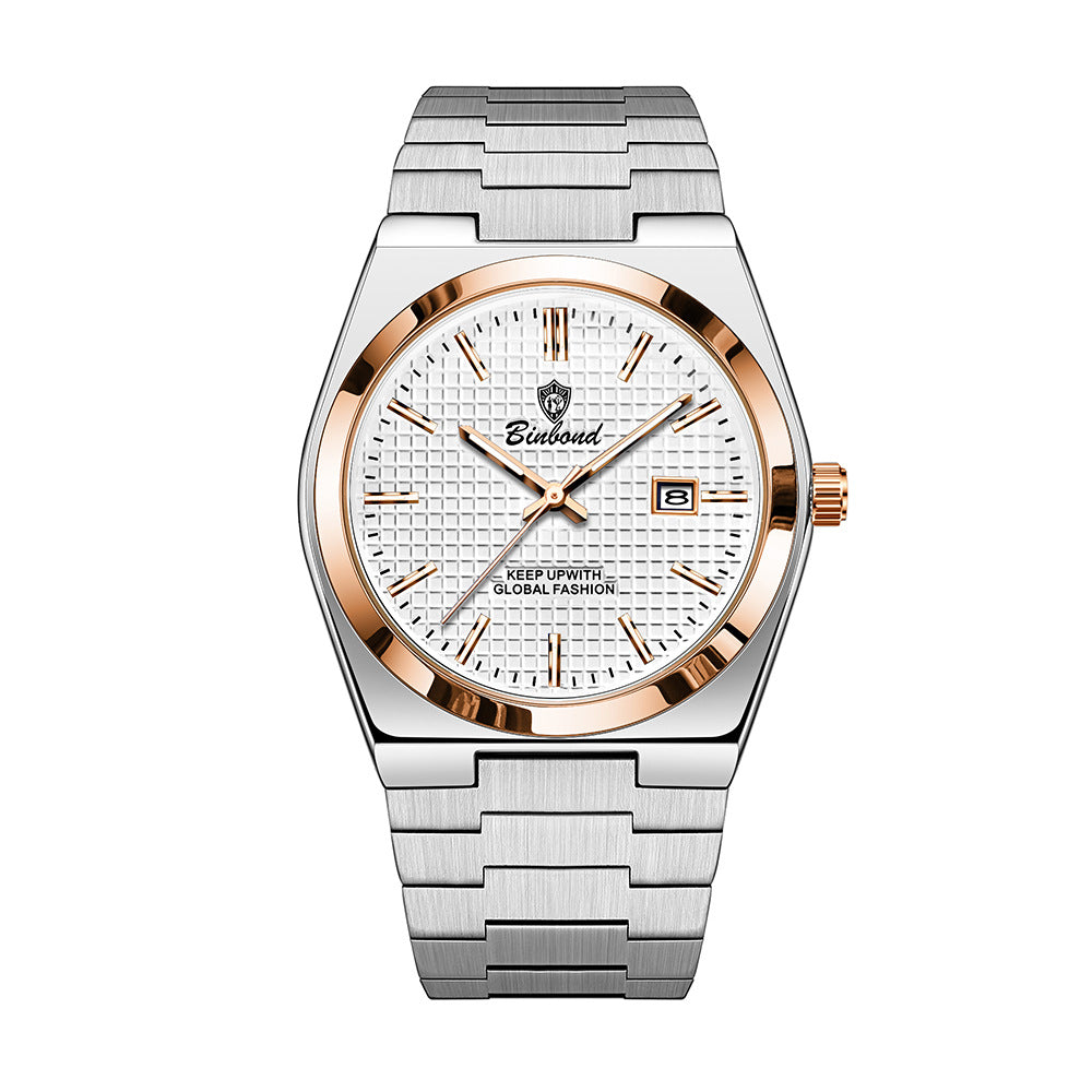 Lumineuse montre de mode tendance imperméable pour hommes