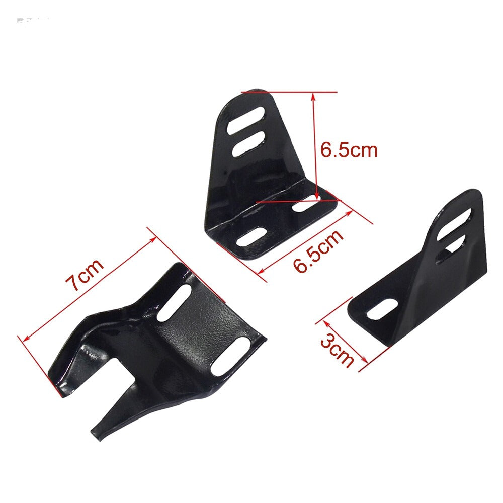 Siège universel de moto Plat Brat Saddle pour Y Amaha H Onda S Uzuki Cafe Racer UK