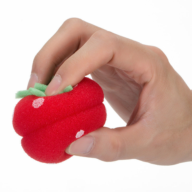 Sponge cheveux sommeil à Curl Styling outil Strawberry Balles de curling