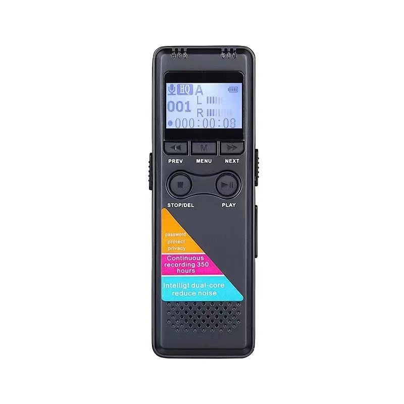 Anglais HD Réduction du bruit stylo d'enregistrement numérique MP3 lecteur grande capacité Portable Smart