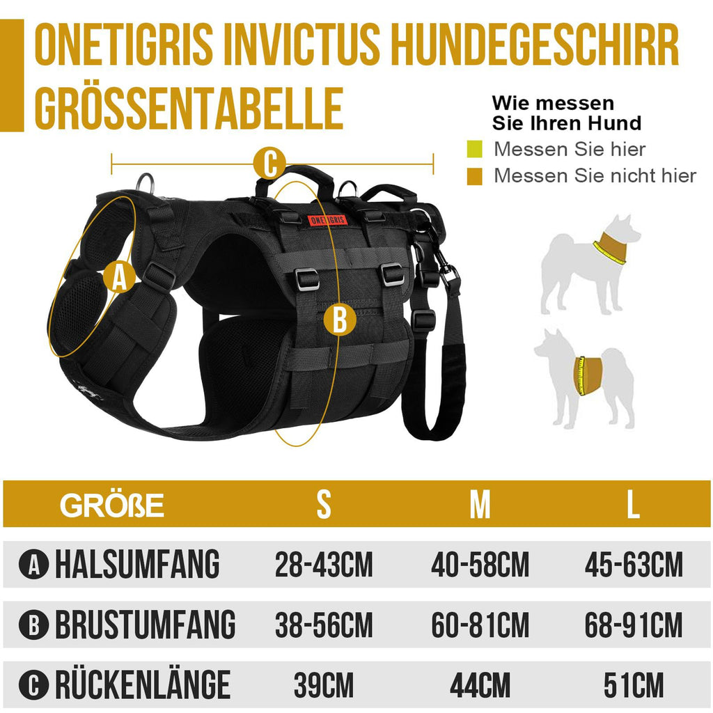 Harnais de chien extérieur tactique Vest