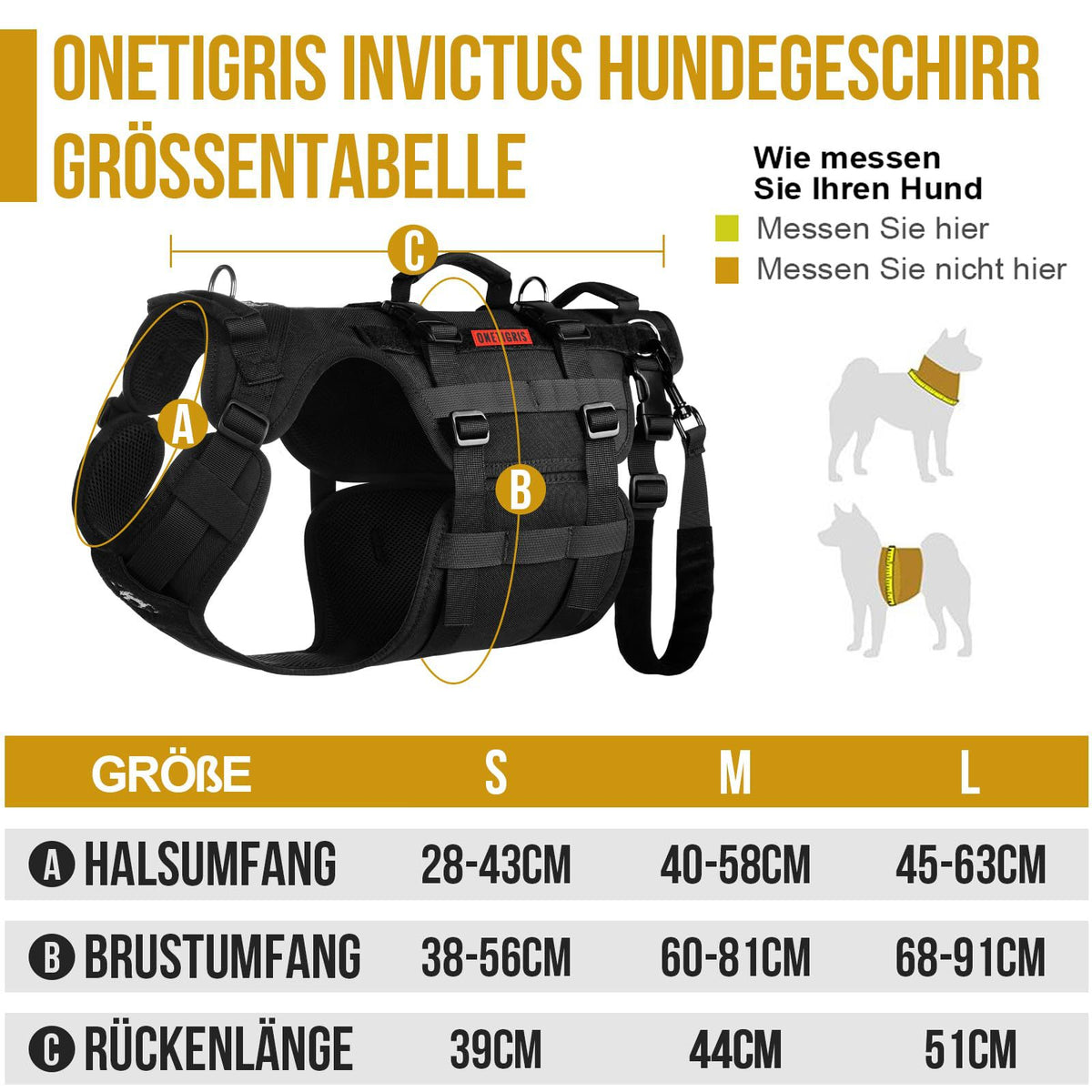 Harnais de chien extérieur tactique Vest