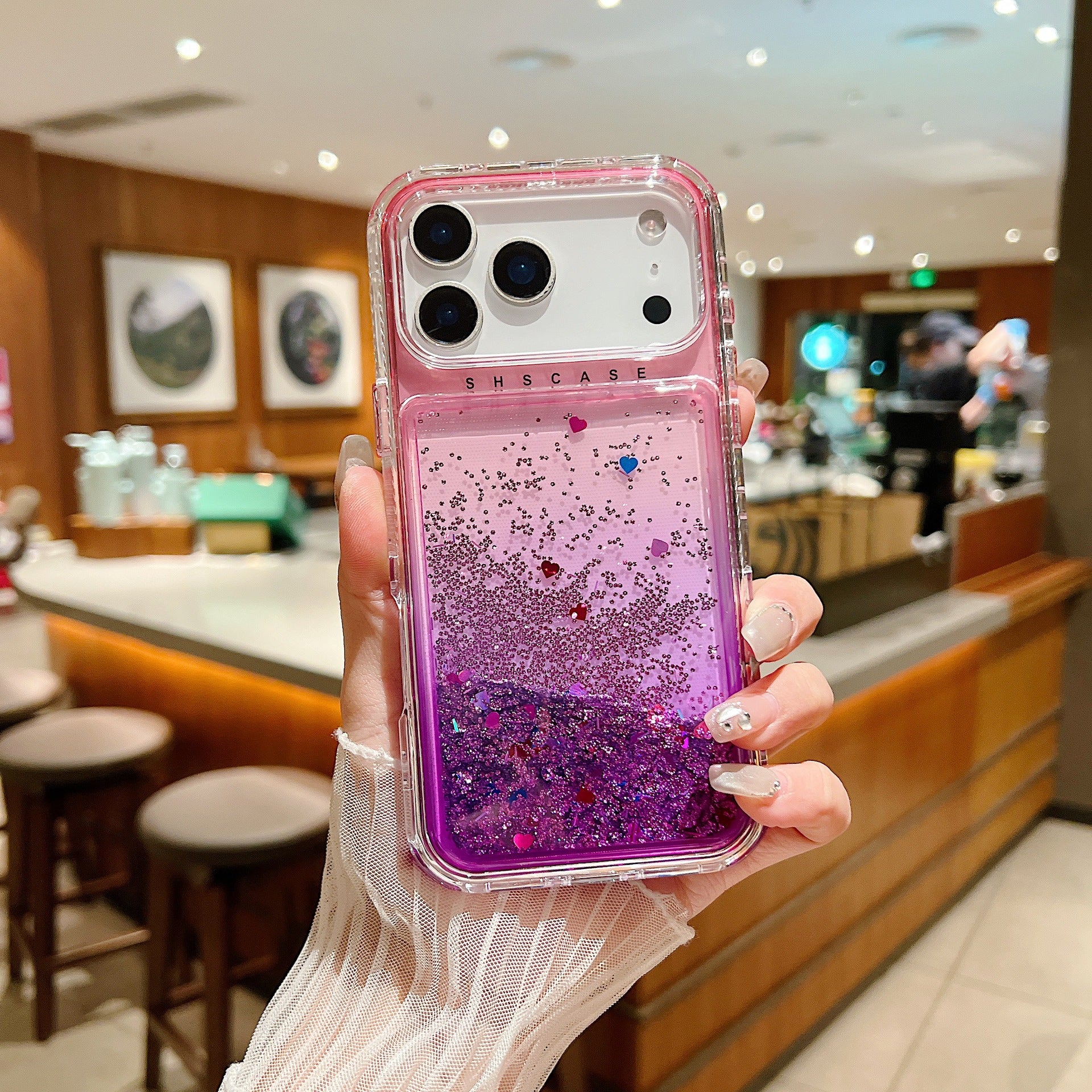 Coque de téléphone Dream Gradient Trois-en-un résistant à la goutte