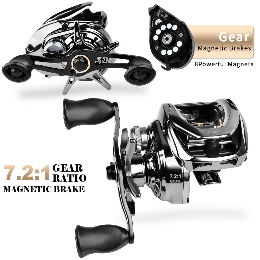 Bobine de spinning de lure à longue diffusion avec l'alarme d'ajustement de Drag