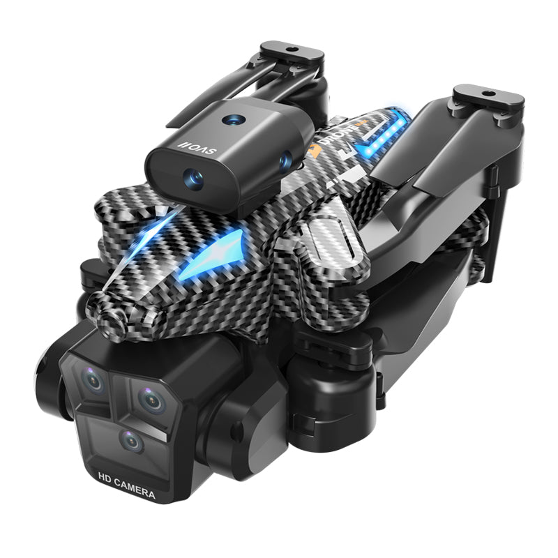 C10 Black - Caméra triple - Dual Electric Drone-BLACK