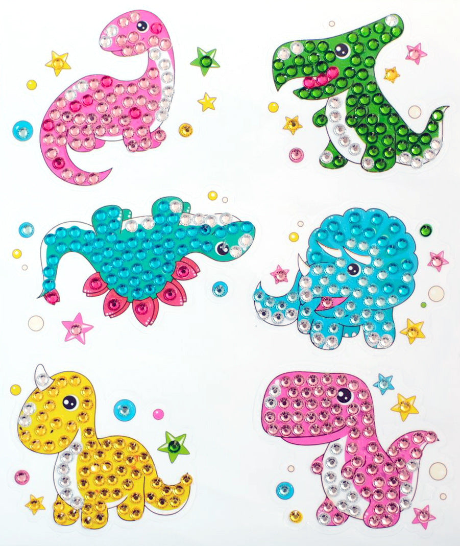 Cartoon Diamond Peinture Réfrigérateur Magnet Diamond Sticker Toy