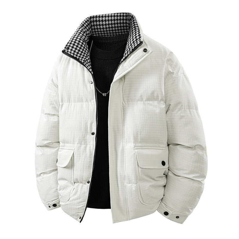 Veste de coton décontractée et mince pour hommes pour jeunes hommes