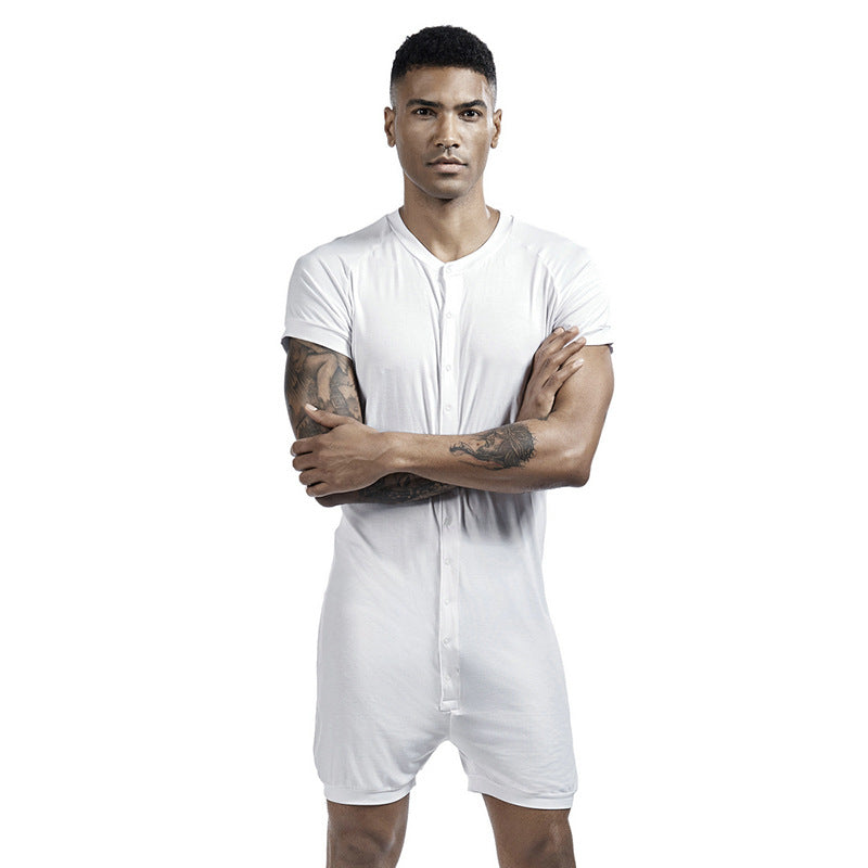 Pyjama de loisirs Veste de mode pour hommes Une pièce