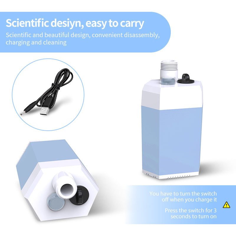 Ducha Portátil Recargable Para Camping
