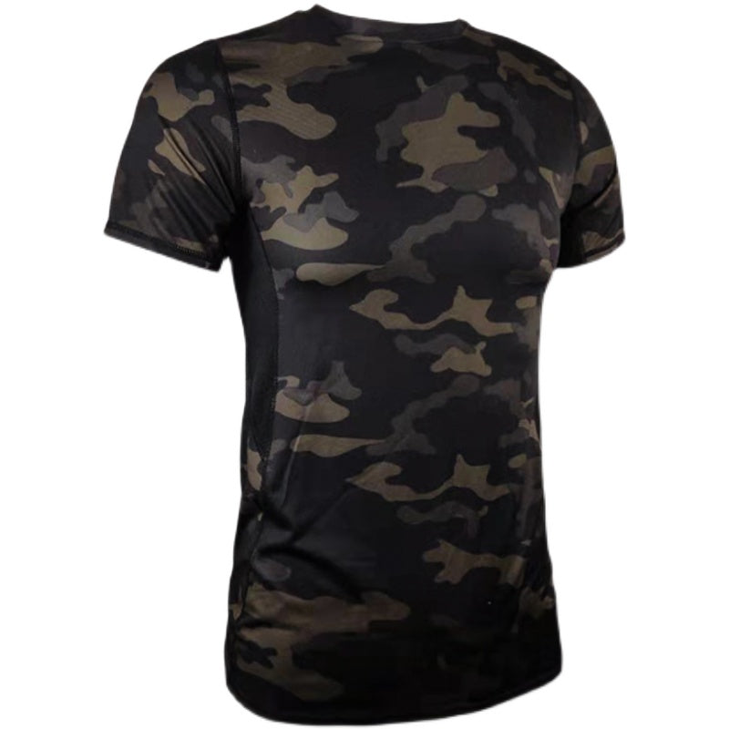 T-shirt casual à col d'équipage pour hommes