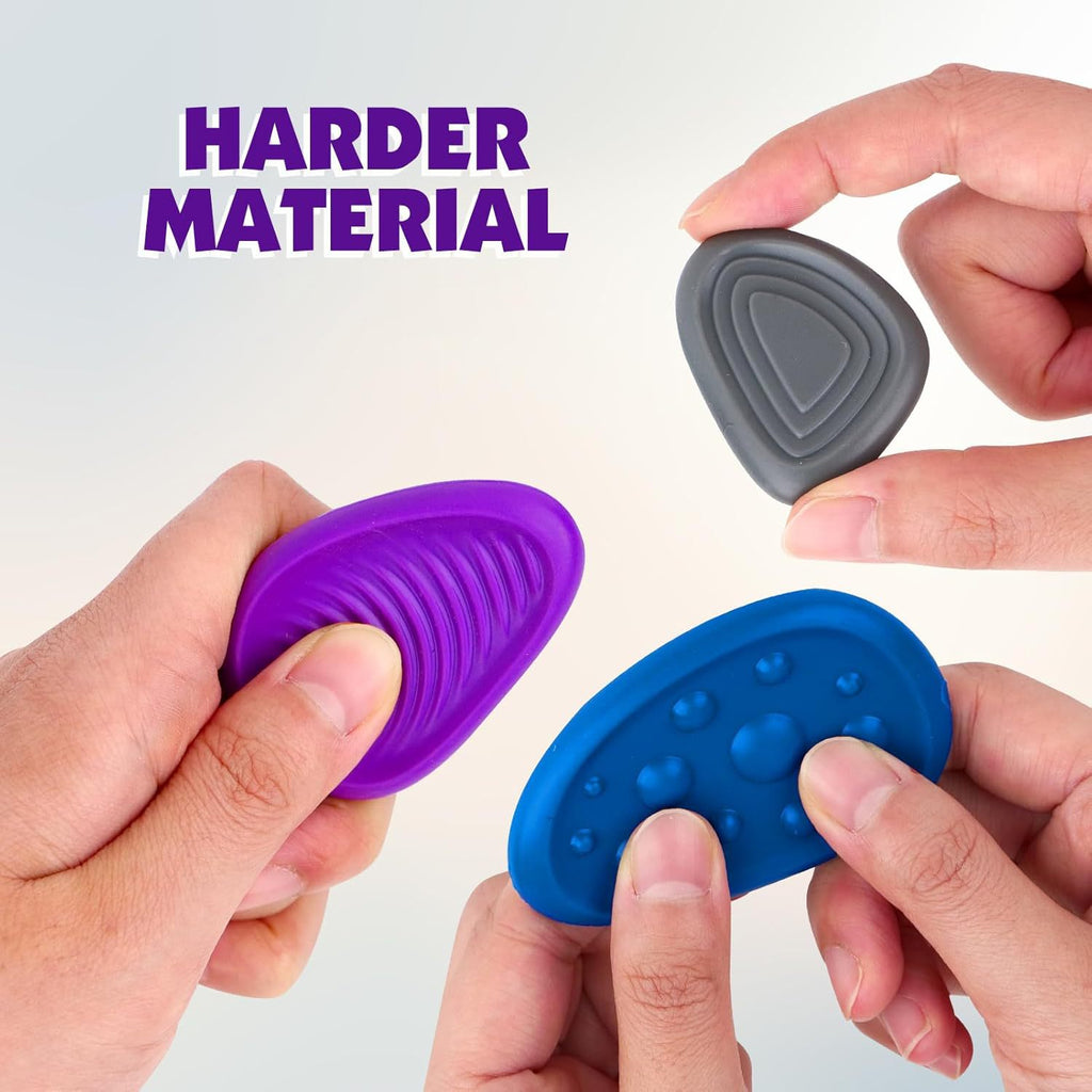 Enfants Pierres sensorielles Stress-relief Jouets en silicone