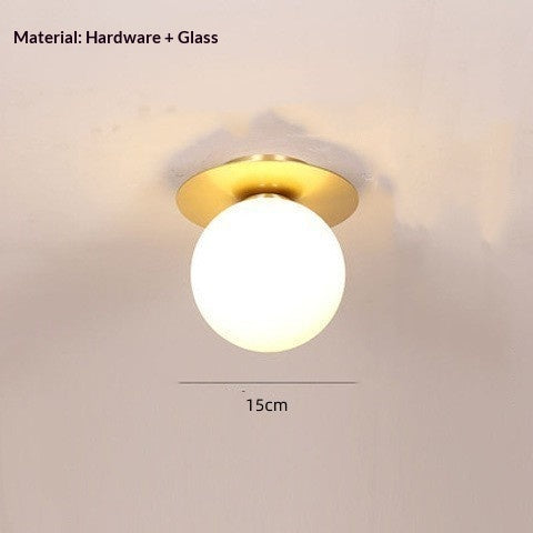 Lumière murale en verre décoratif créatif