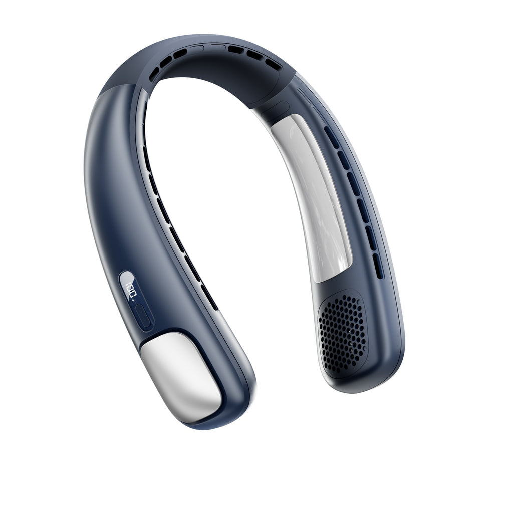 Usb Rechargeable Long Endurance Mute Sans feuille Halter Petit ventilateur Portable Outdoor