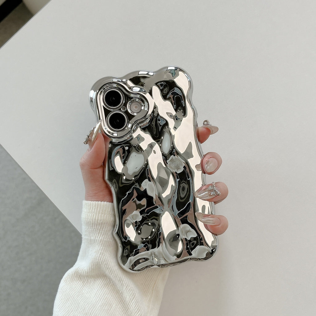 Niche Advanced Sense Plating Shell Cas de téléphone applicable