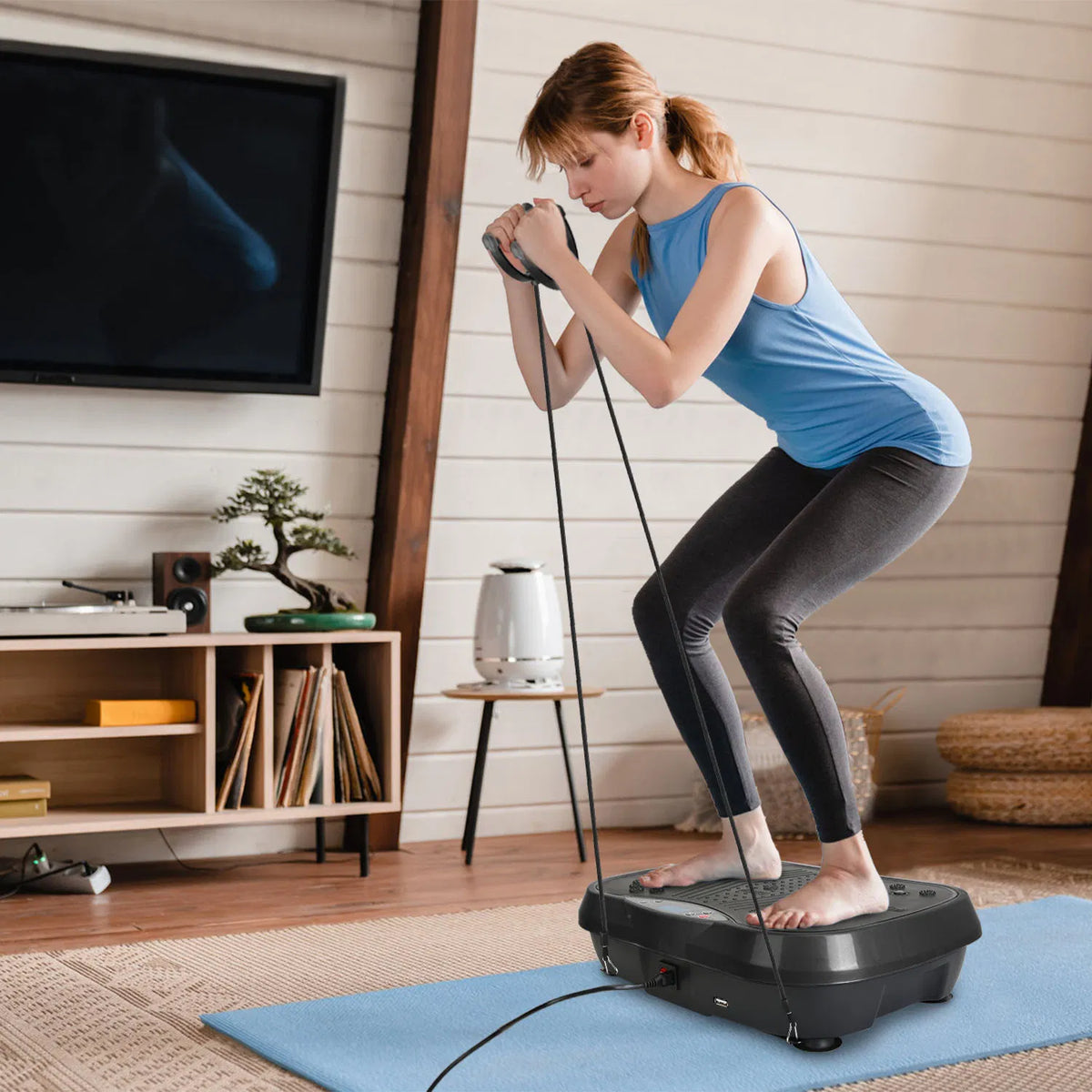 Machine d'exercice de vibration Plate-forme vibrante Corps entier Fitness Session E