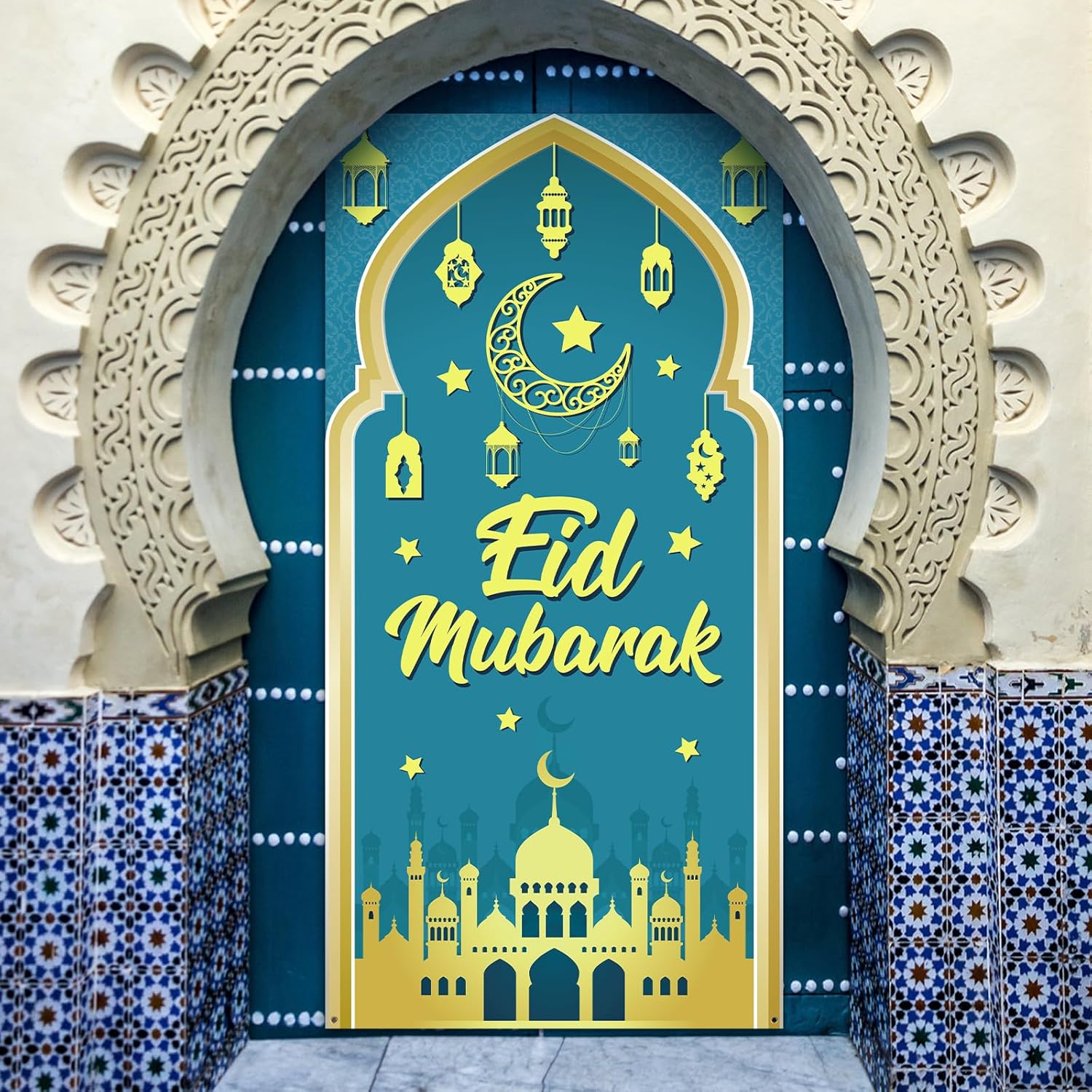 180 X 90 cm Ramadan Moubarak Banner