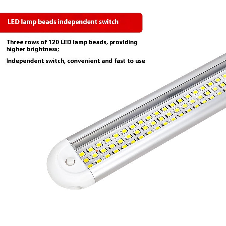 Trois rangées de 120 perles Super lumière de lecture LED